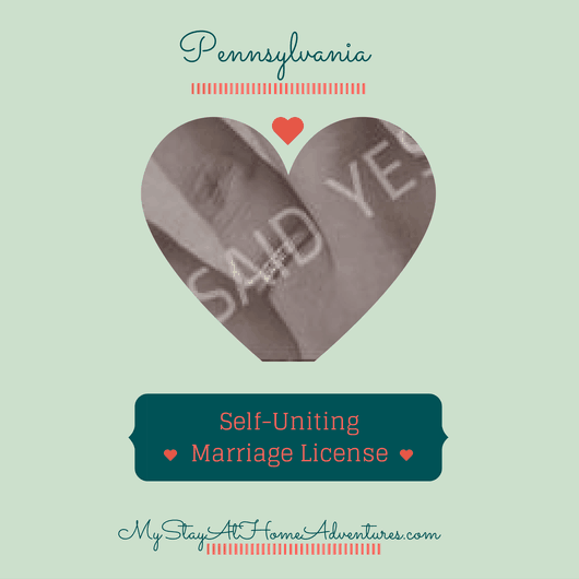 Self Uniting Marriage License Lancaster County Pa Assessors