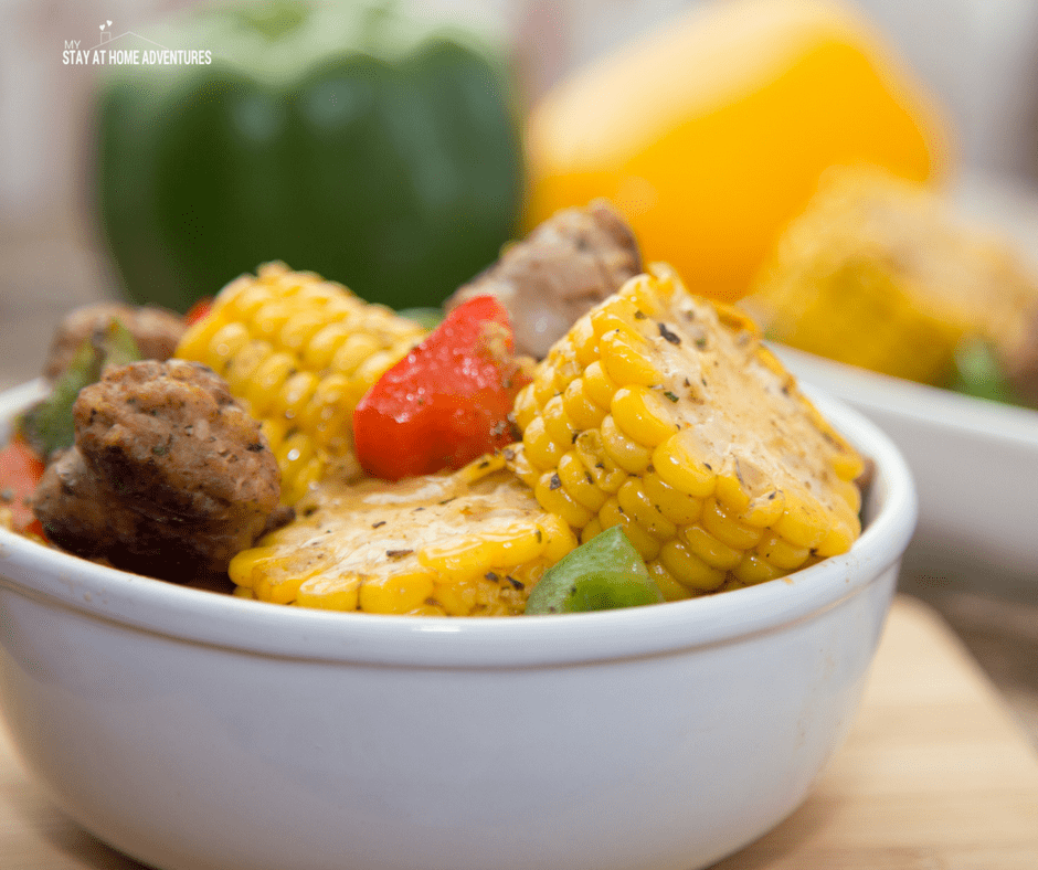 Italian Sausage And Corn Skillet My Stay At Home Adventures 