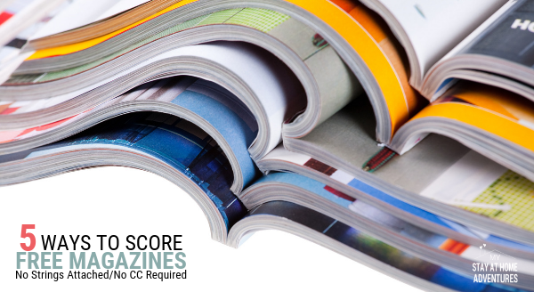 5 Ways to Score Free Magazines (No Strings Attached)