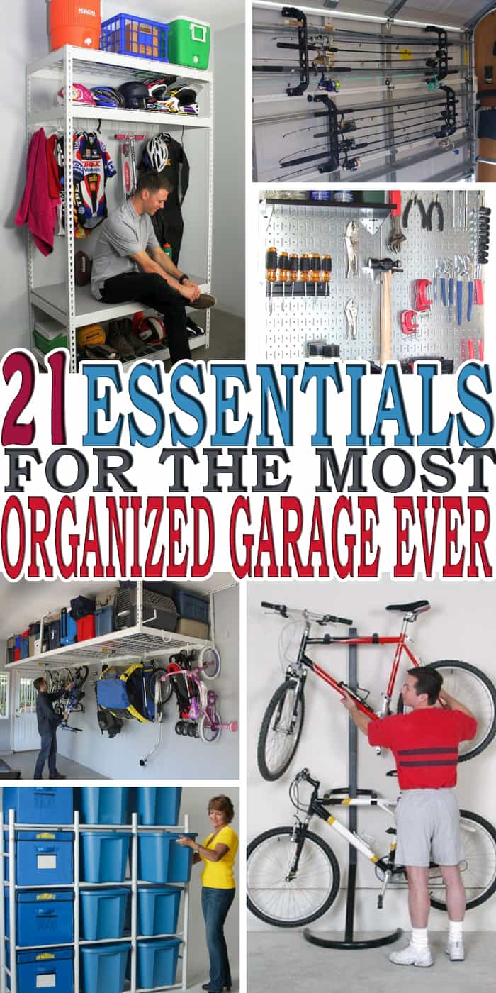 21 of the Best Garage Organization Ideas * My Stay At Home Adventures