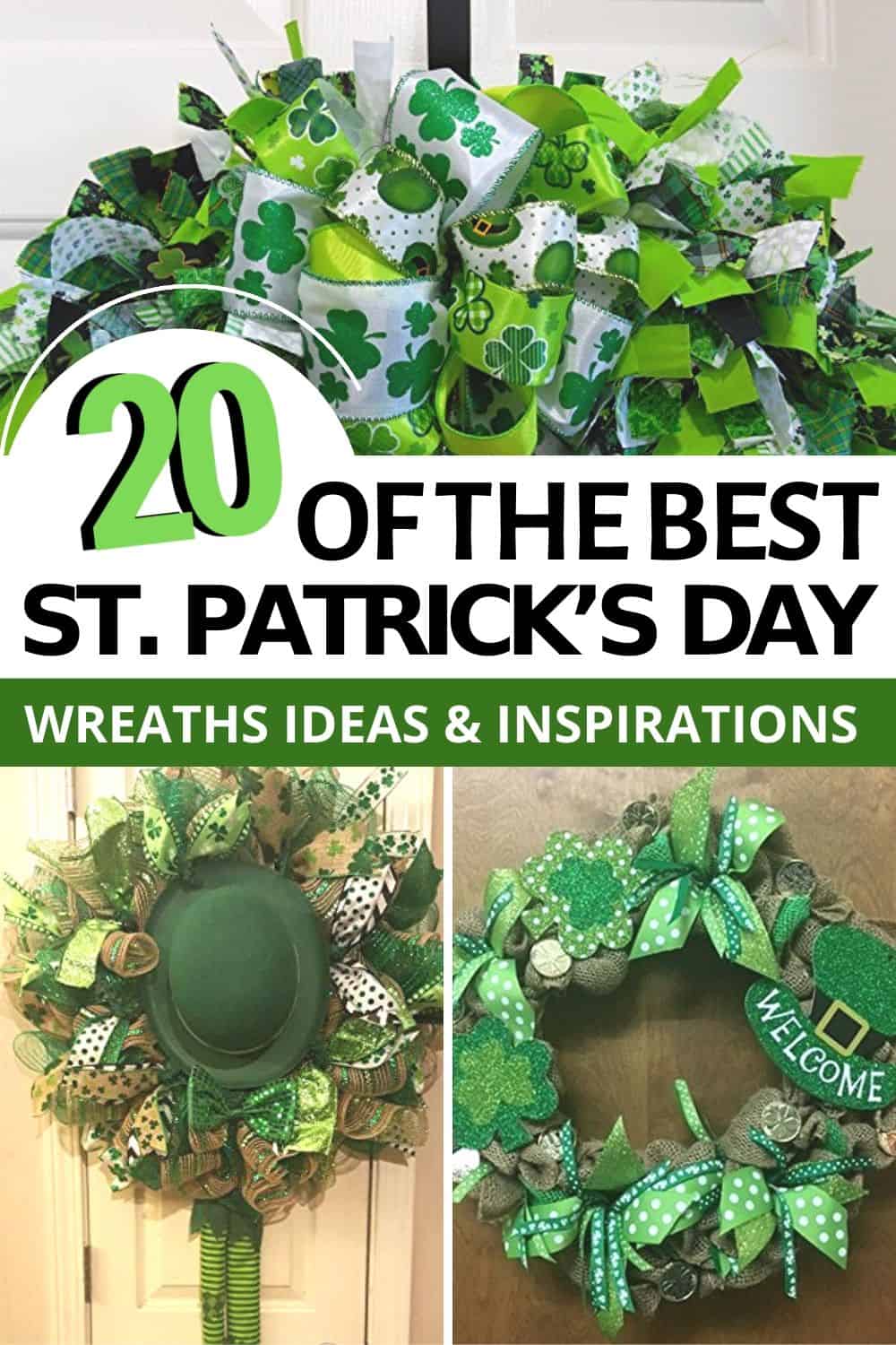 st patricks day wreath diy