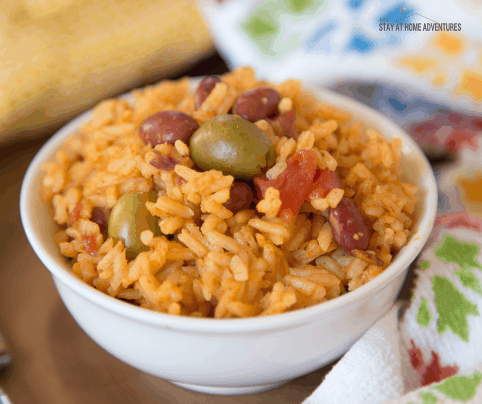 Instant Pot Arroz Con Habichuelas / Puerto Rican Rice and Beans