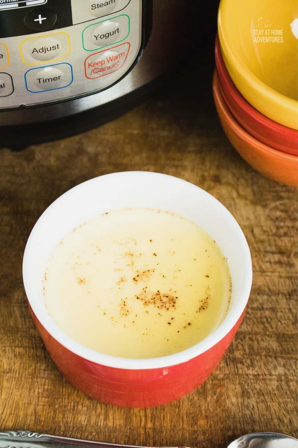Instant Pot Custard (5 Ingredients Only) * My Stay At Home Adventures