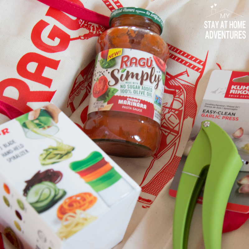 Squash Spaghetti with No Sugar Added Sauce (plus a Giveaway) * My Stay