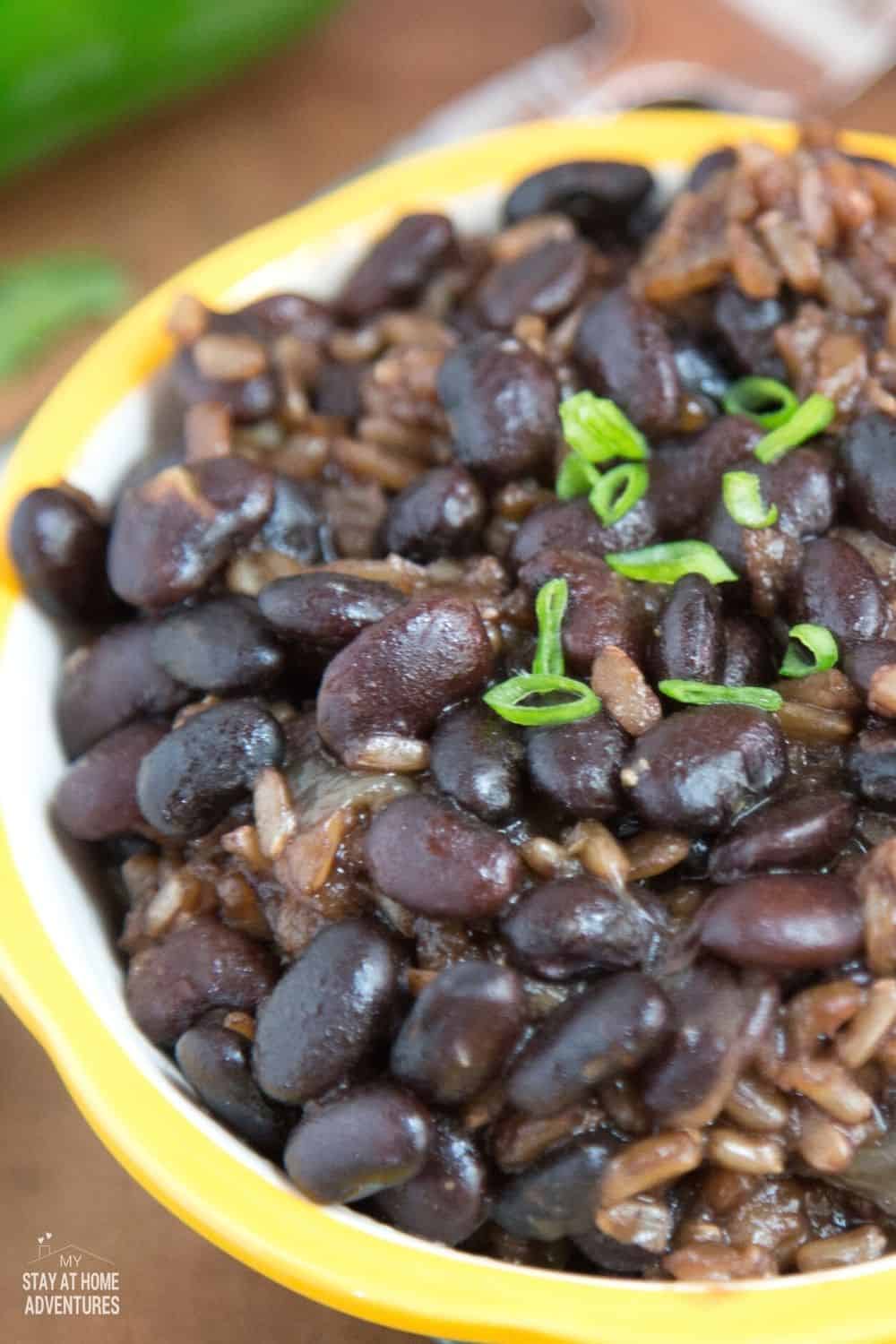 Instant Pot Black Beans and Brown Rice You Are Going To Love