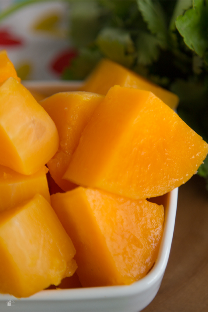 Bright orange, tender butternut squash cubes cooked in an Instant Pot, perfect for a quick and easy healthy side dish or fall recipe.