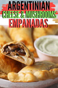 Argentinian Empanadas (Cheese And Mushrooms)