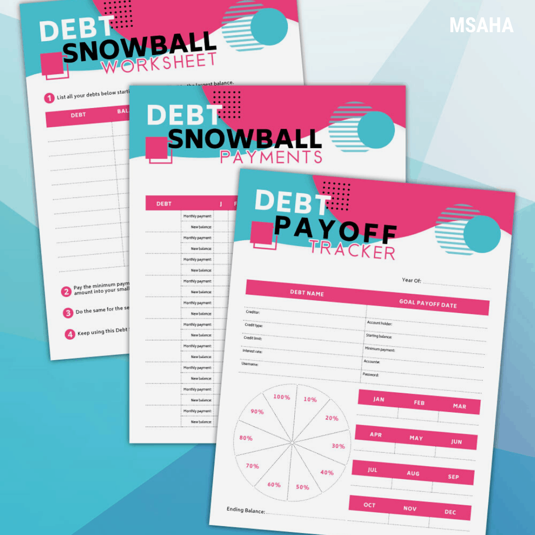 Pdf Debt Snowball Printable