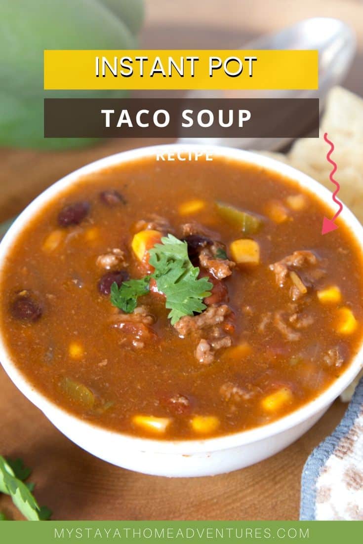 Instant Pot Taco Soup * My Stay At Home Adventures