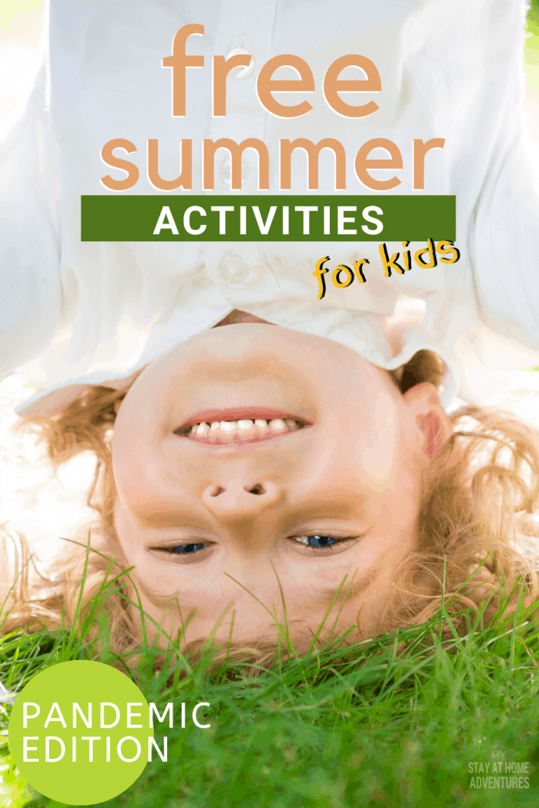 12 Free Quarantine-Friendly Summer Activities for Kids