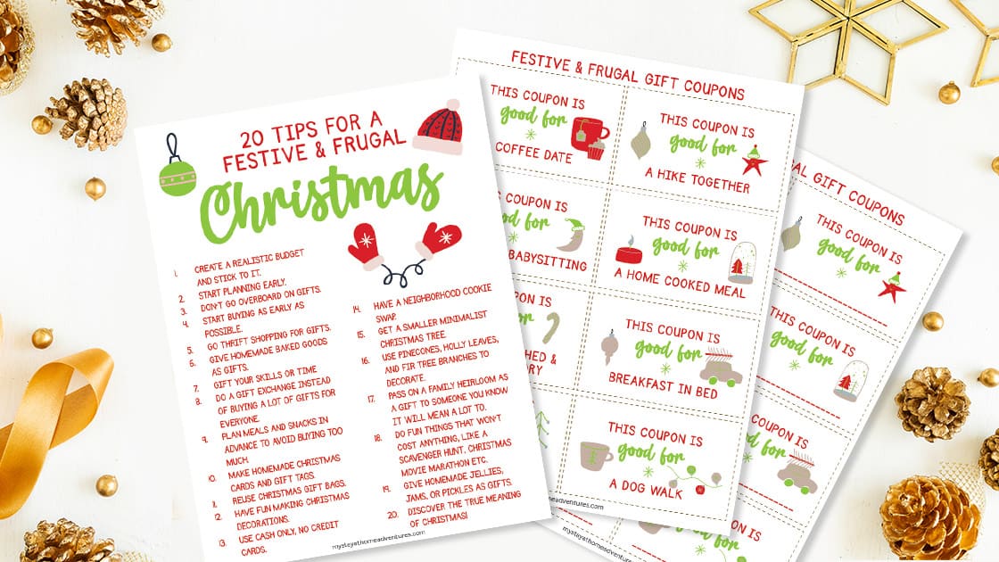 Festive & Frugal Christmas Checklist Plus Gift Coupons