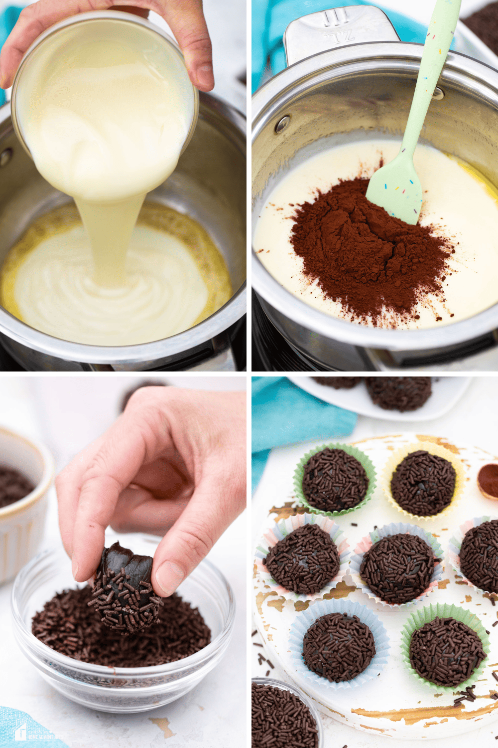 Classic Brigadeiros Recipe * My Stay At Home Adventures