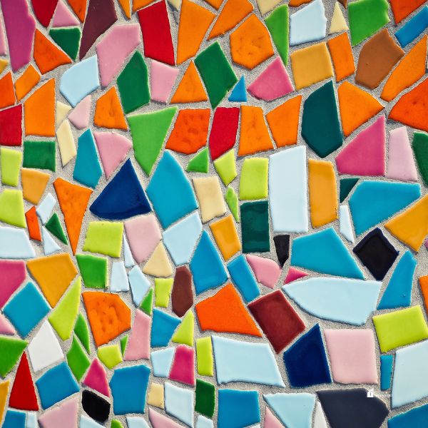 mosaic tile surface