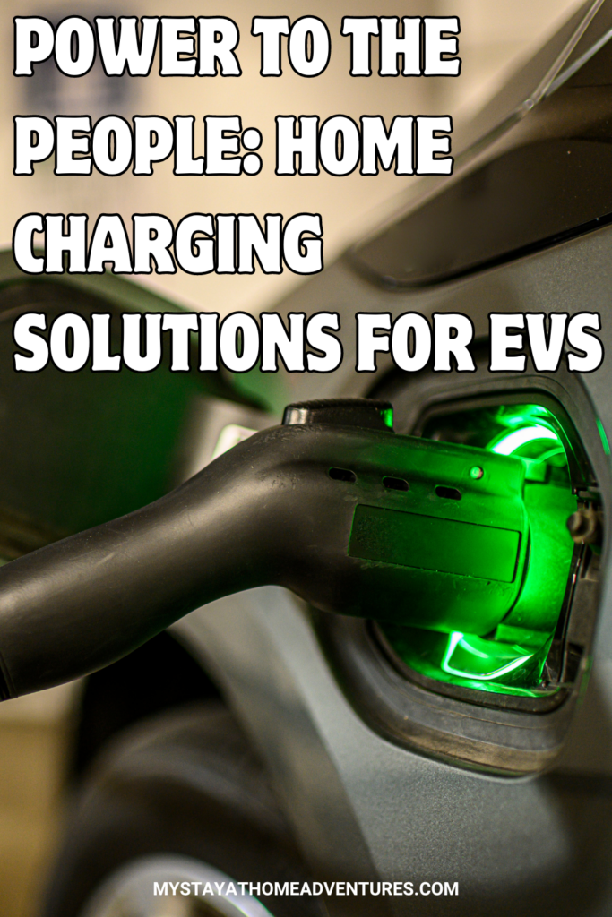 EV charging with text overlay 