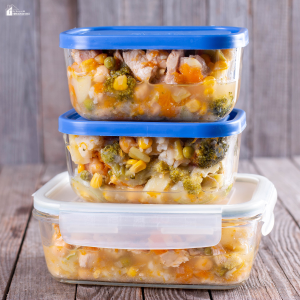 An image of food in containers.