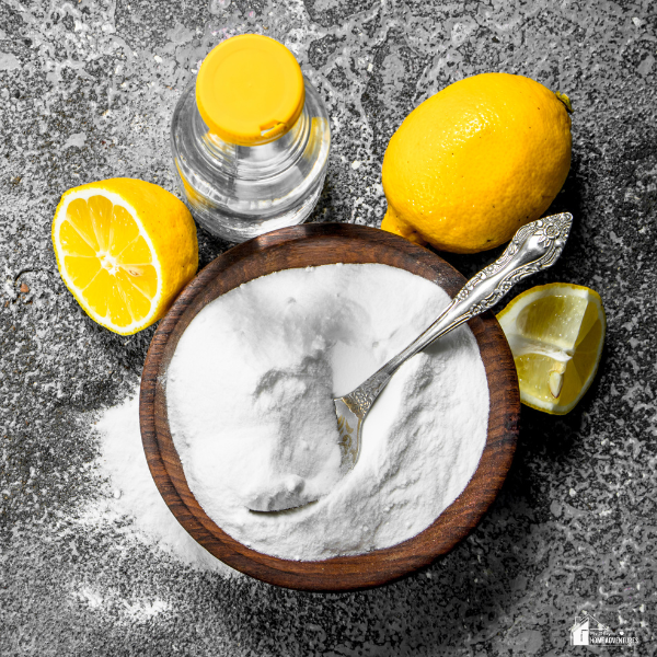 An image of baking soda and lemons.