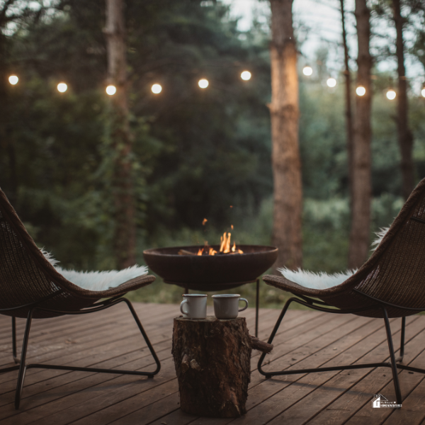 cozy outdoor escape