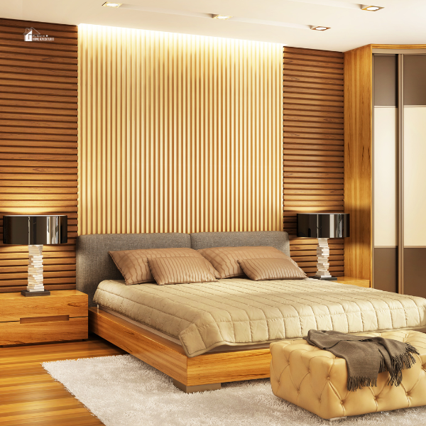 smart operated luxury bedroom