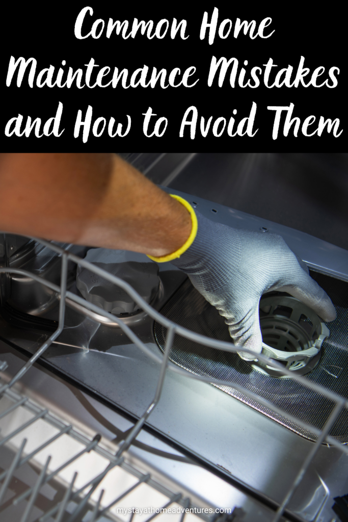 A person wearing gloves removes and cleans the filter inside a dishwasher to ensure proper maintenance.